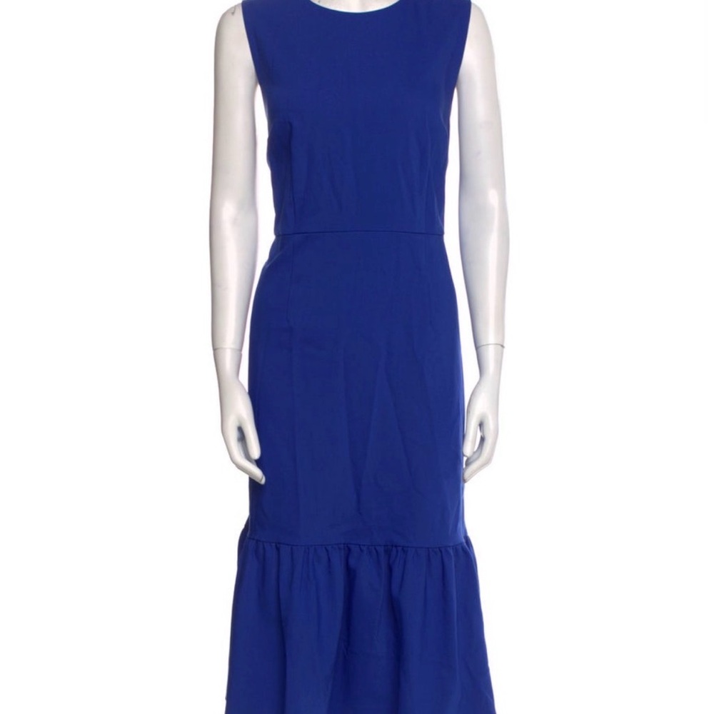 Kate Spade Royal Blue Midi Dress - Picture 5 of 5